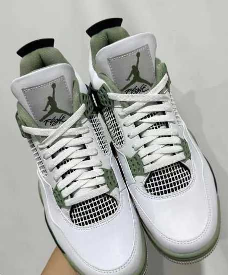 Buty damskie Trampk Jordan 4 Retro zielony R.42