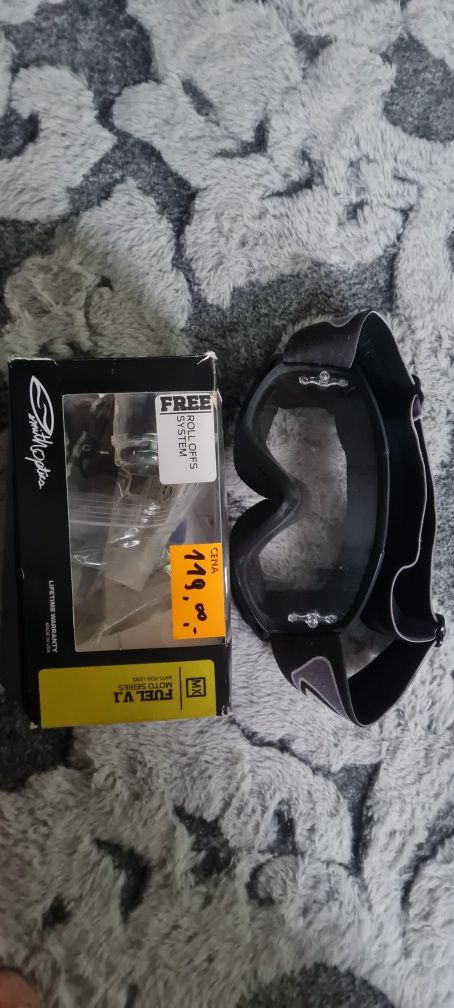 Kask AGV RC-5 pro cross/enduro plus gogle Smith offs system