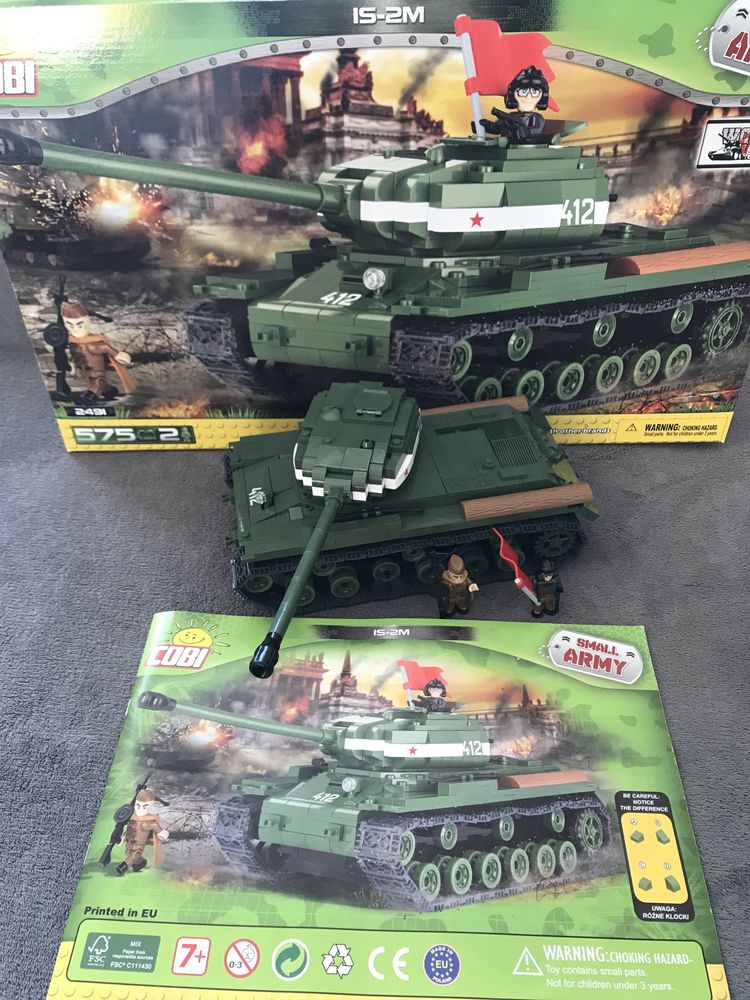 Klocki cobi 2491 czołg IS-2M cobi196