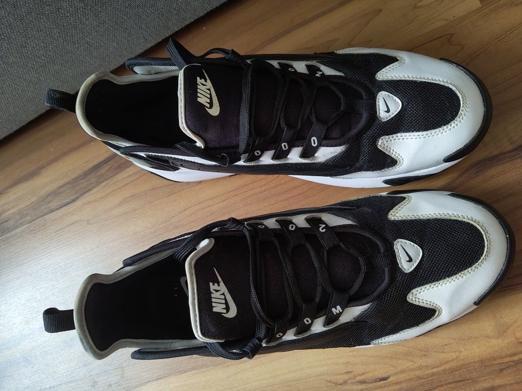 Buty Nike Zoom 2000 Czarno-Białe [45,5]