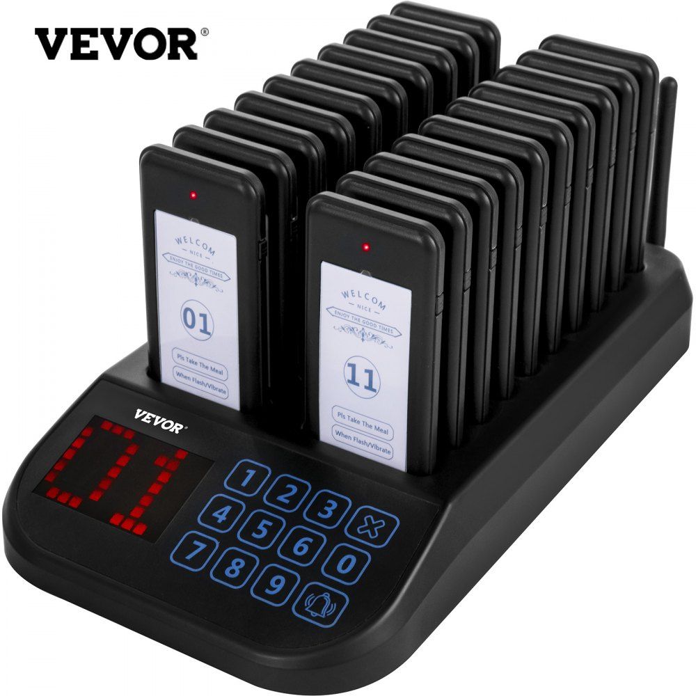 Sistema de Pager para Restaurante com 20 Pagers