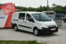 Citroën Jumpy Combi LONG 2.0HDi 128KM 2014r. Klima brygadówka 6 osób L2H1 doinwestowany