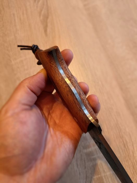 Nóż myśliwski, obozowy, Bushcraft - ręcznie robiony.