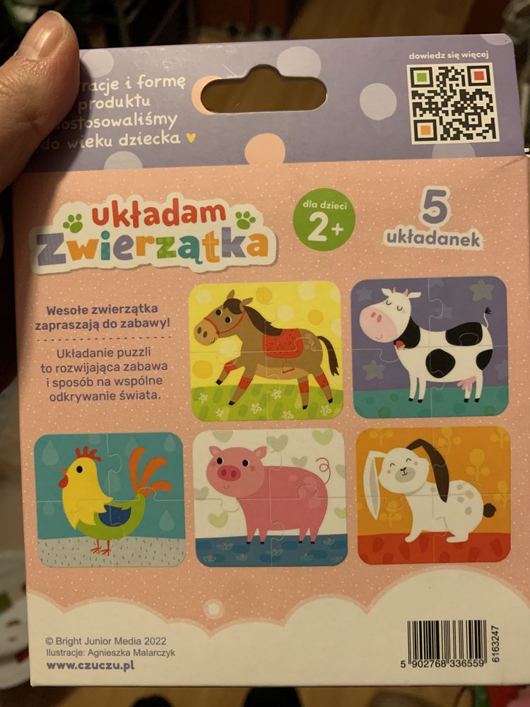 Nowe czuczu układam zwierzątka 2+