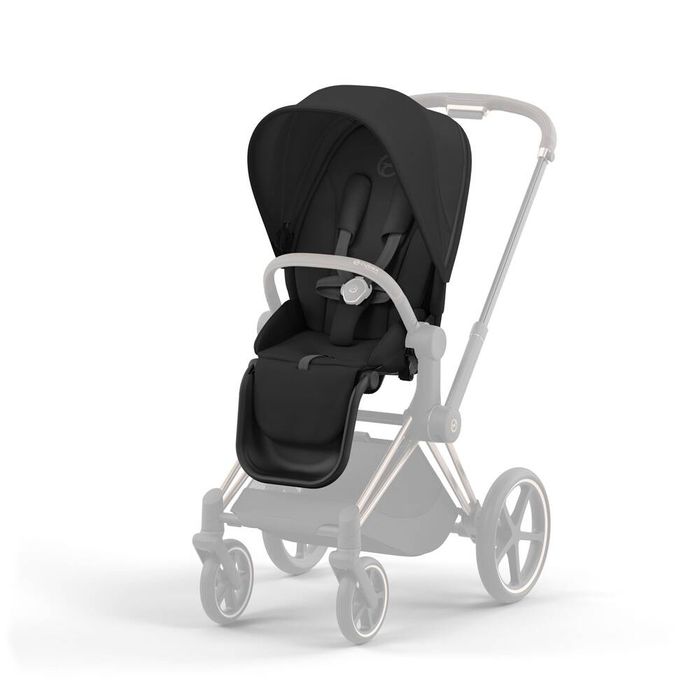 Cybex Priam 4.0 deep black tapicerka siedziska spacerowego