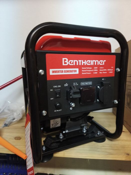 Gerador inverter 1500watts monofasico pequeno e prático 100%cobre BENT