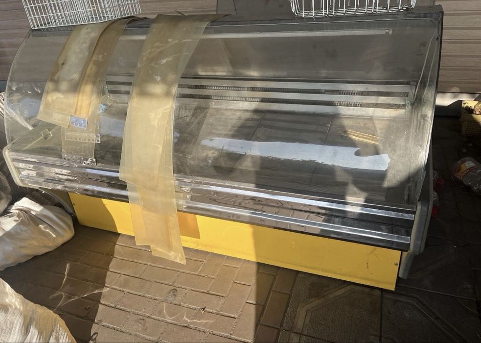 Рабочая морозильная ларь