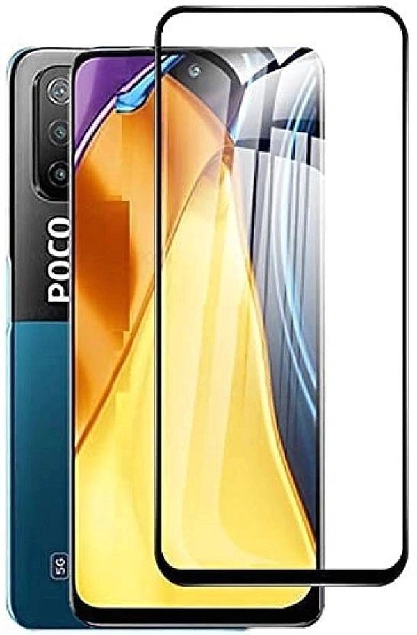 Szkło Hartowane Pełne do Xiaomi Poco M3 Pro 5G / Redmi Note 10/5G