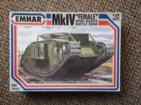 EMHAR model do sklejania  British tank MK.IV "female" skala 1/35