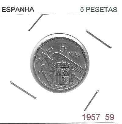 Espanha - - - ( Pesetas ) - - - - - Moedas