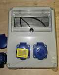 Rozdzielnica z gniazdami 2x230VAC/16A