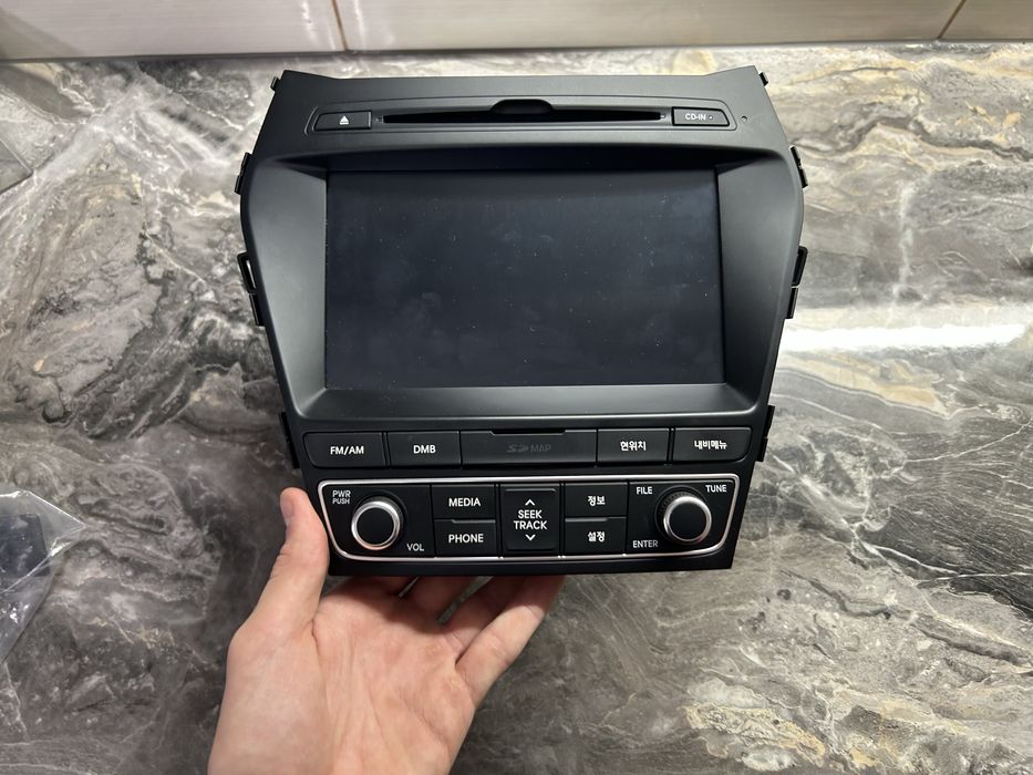 Оригінальна магнітола Hyundai Santa Fe з Кореї + відеореєстратор