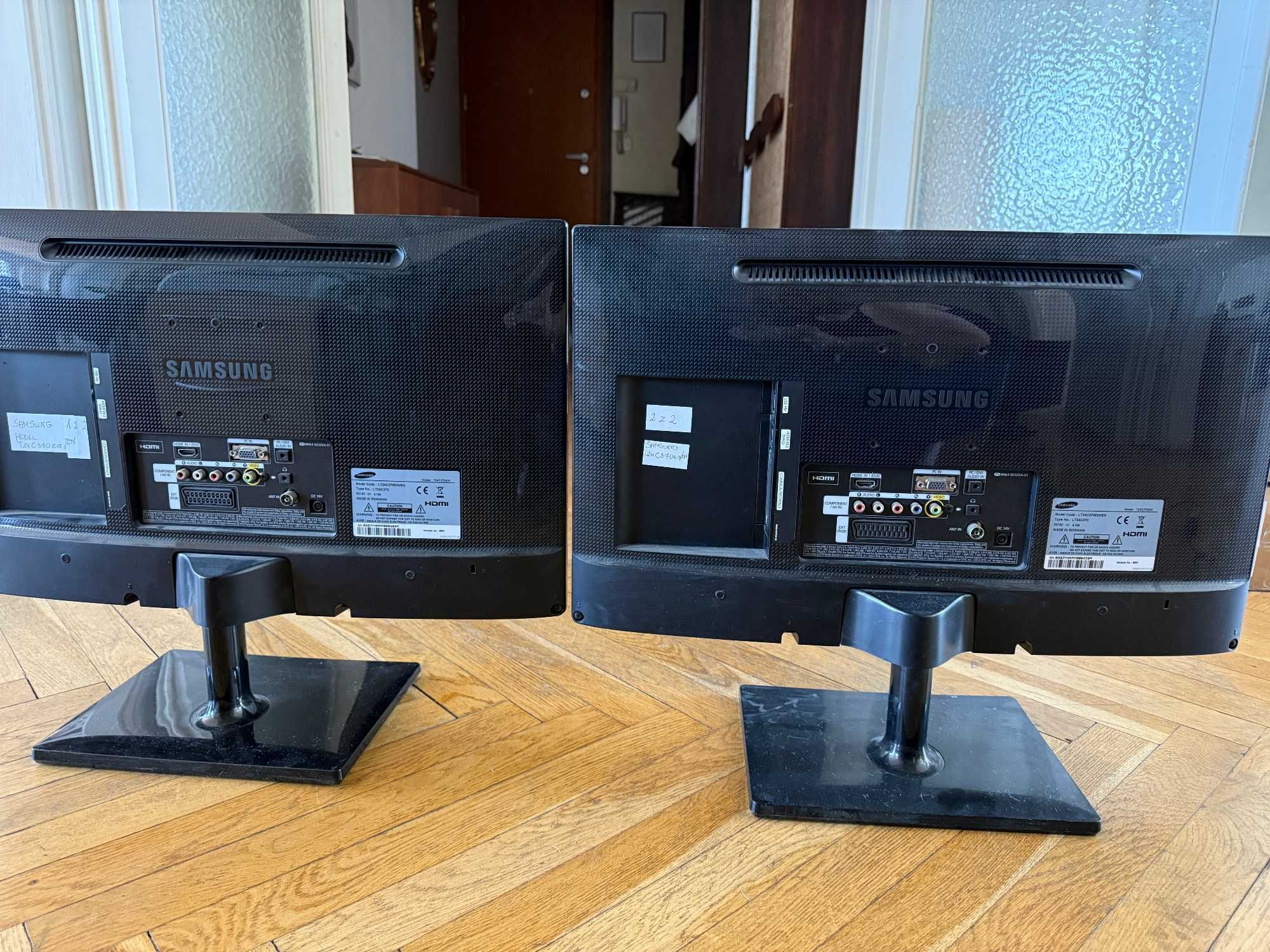 monitor  samsung lt 24tc370 ew/en 2 sztuki