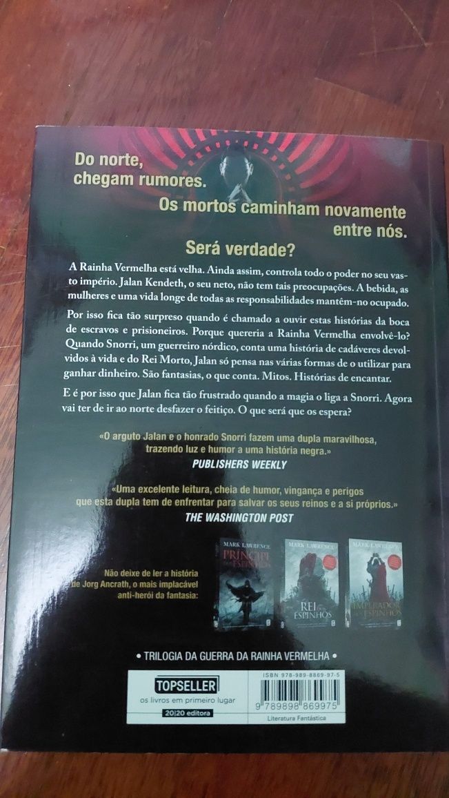 Príncipe das Trevas, de Mark Lawrence