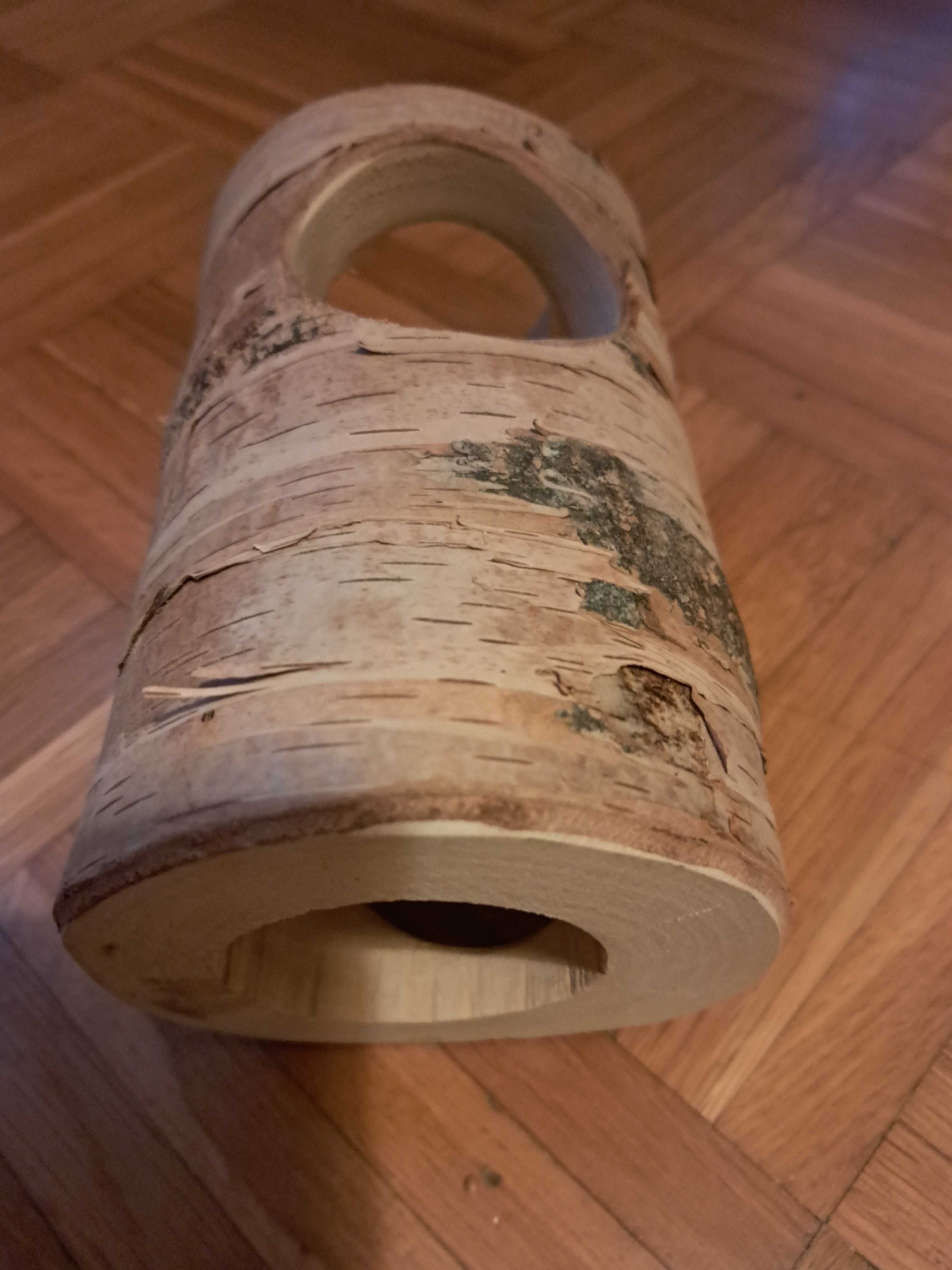 tunel brzozowy długość 17 cm szerokość 10,5 cm