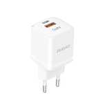Ładowarka sieciowa GaN 33W PPS USB C/USB Dudao A13Pro - biała