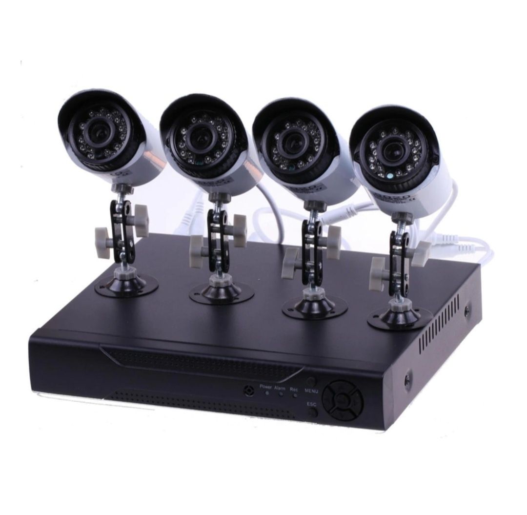Комплект видеонаблюдения на 4 камеры AHD