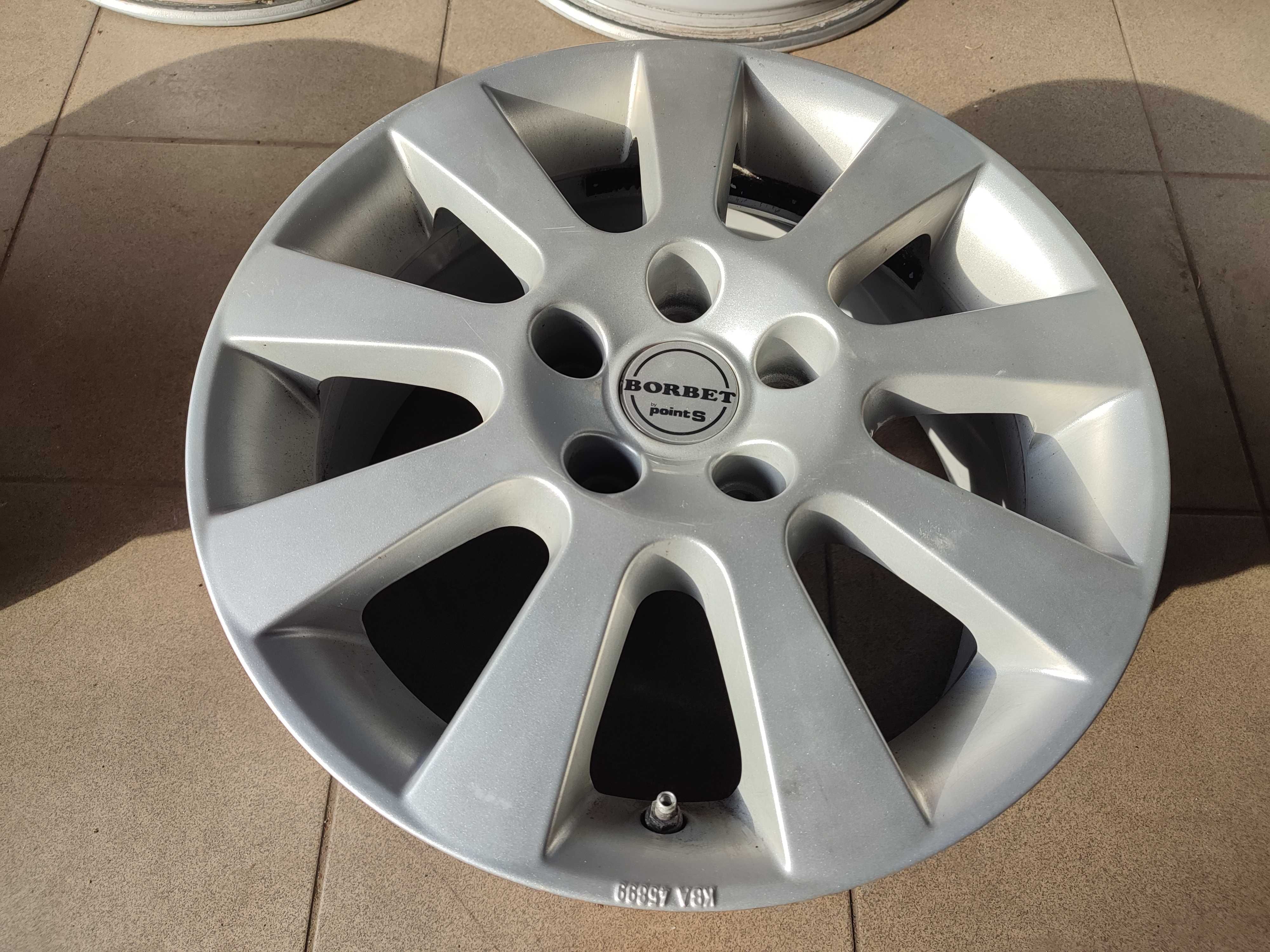 alufelgi 7x16 5x112 Borbet grupa VW-Audi, Seat, Skoda, super stan