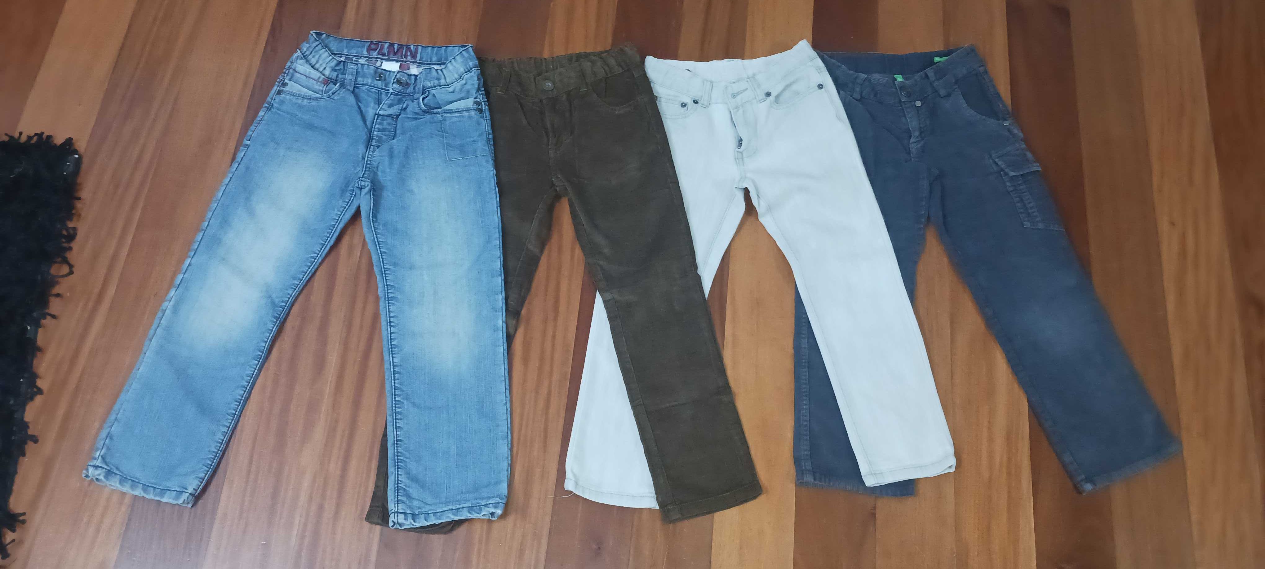 4 Calças para criança  - 5/6 anos