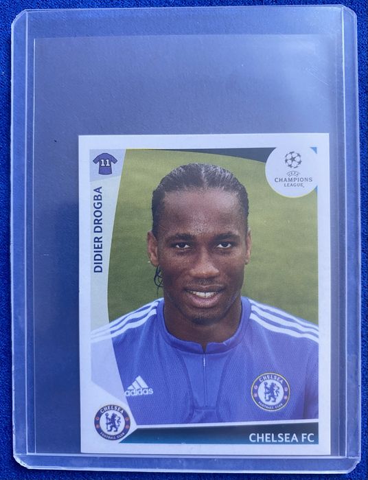 Cromo Didier Drogba Chelsea 2009-10 Uefa Champions League Panini