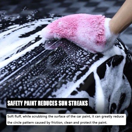 Премиальная детейлинг губка мочалка микрофибра для мытья кузова авто