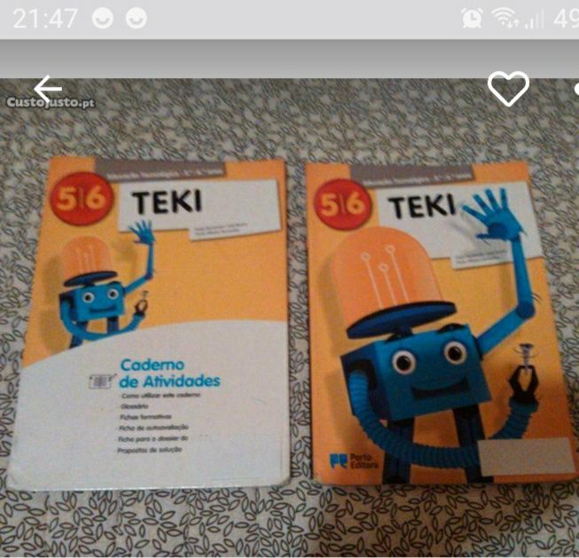 Teki educação tecnológica 5°/6° anos manual e caderno de atividades