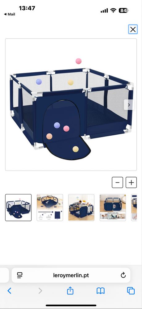 Parque para bebe