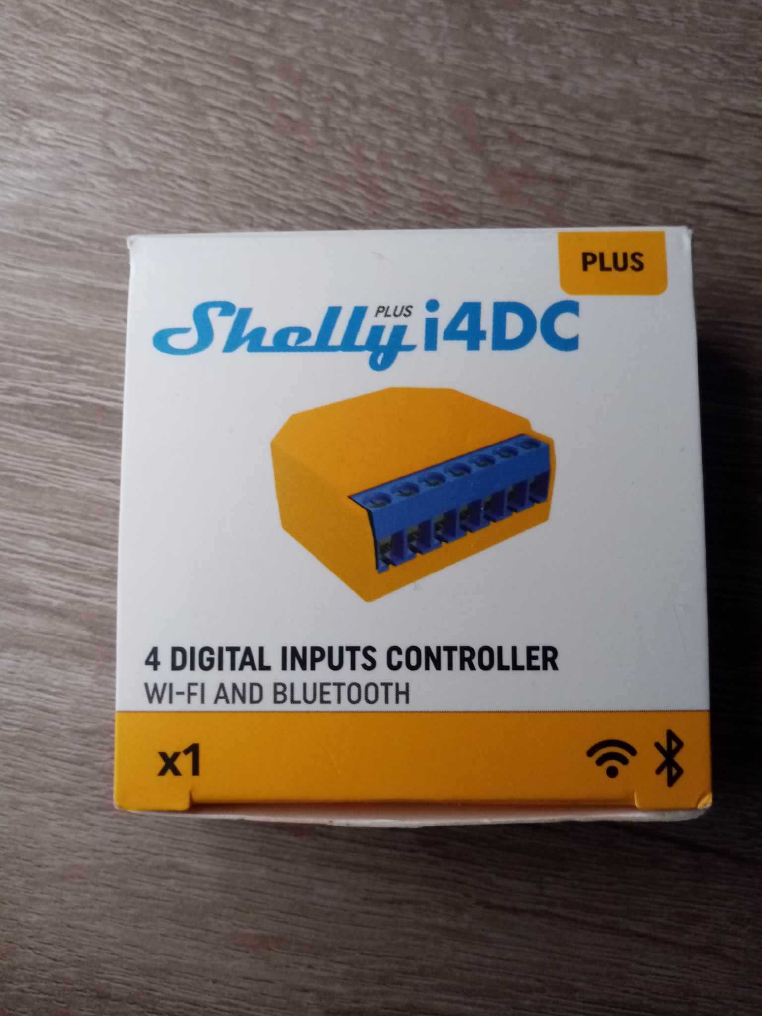 Sterownik Shelly I4DC Plus WiFi