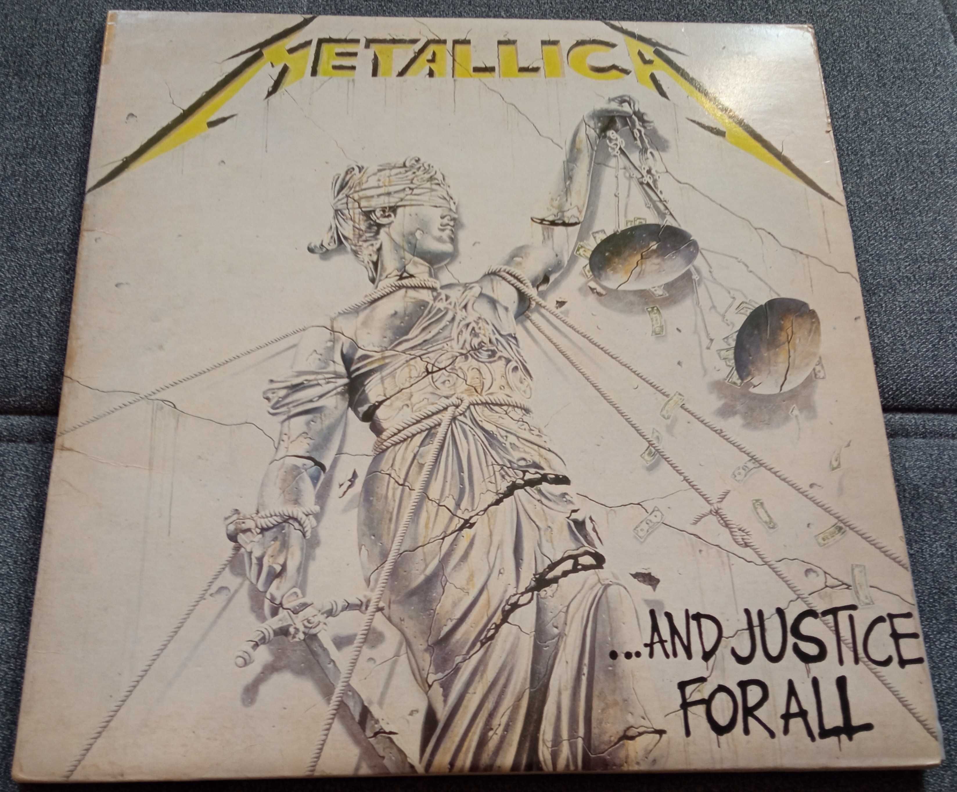 Metallica And Justice For All 1press 1988 2Lp Gatefold Korea rarytas!