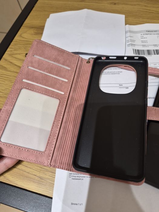 XIAOMI REDMI NOTE 14 pro G5 8 256 gb, uzywany miesiac plus etui