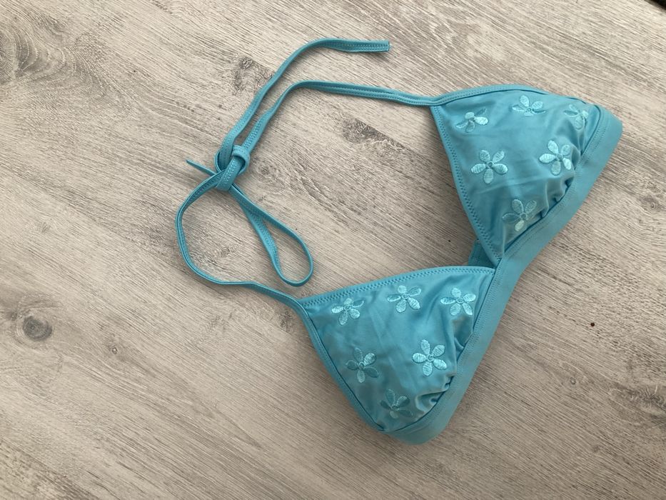 Купальник верх блакитний