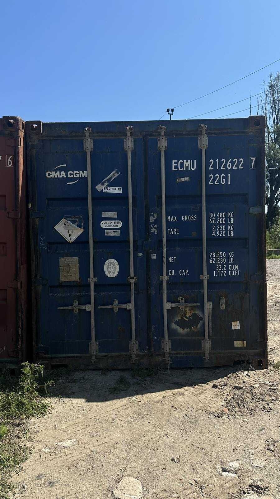 20-футовый контейнер: в отличном состоянии, доступен к приобретению!