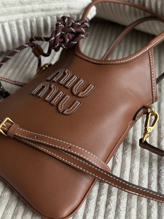 Міні шопер сумка Miu Miu