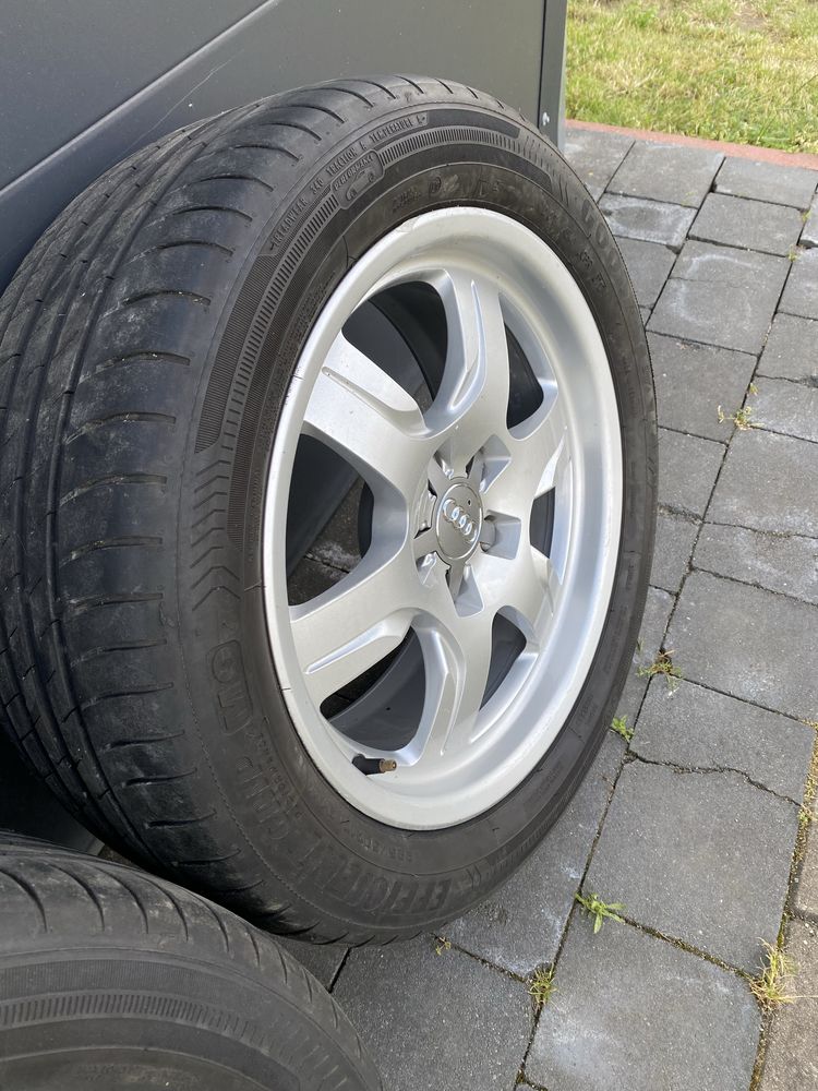 Koła audi letnie opony 17 cali