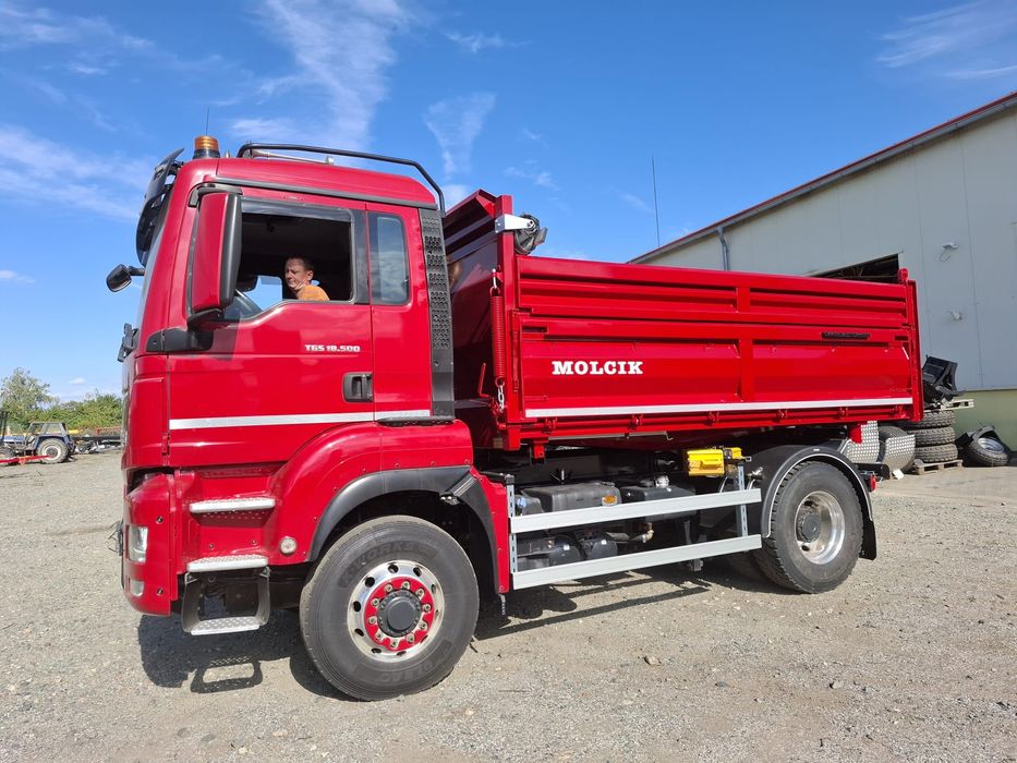 MAN TGS 18.500 4x4 Hydrodrive, Nowy kiper 3 stronny, stan bardzo dobry