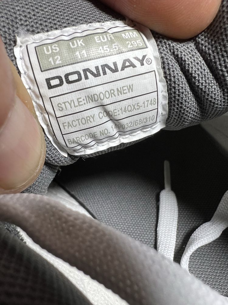 Кросівки чоловічі 45,5р.29,5см. Donnay