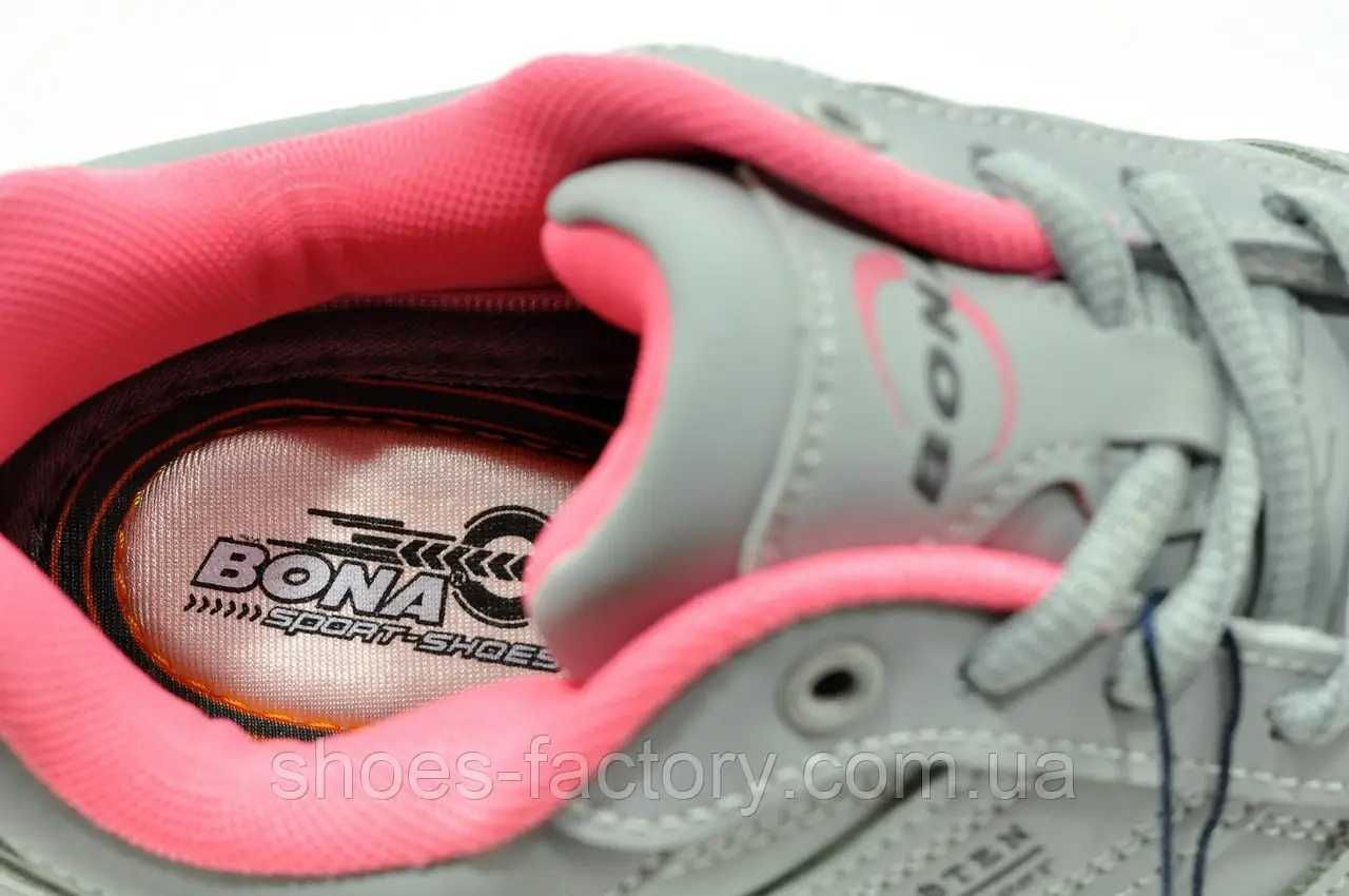 Жіночі кросівки Bona, Сірий/рожевий Код 798Z-2