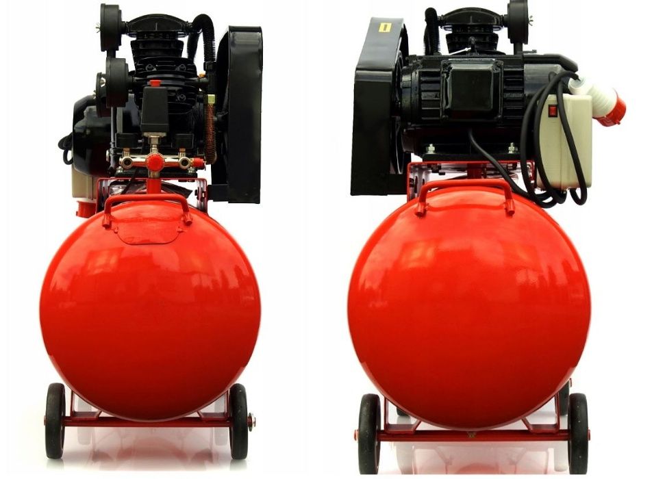 Kompresor olejowy 200l sprężarka powietrza 3tłoki 720l/min 5,9KM 400V