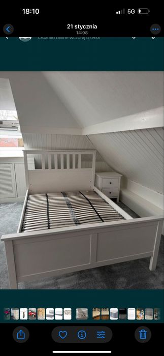 Łóżko Ikea Hemnes