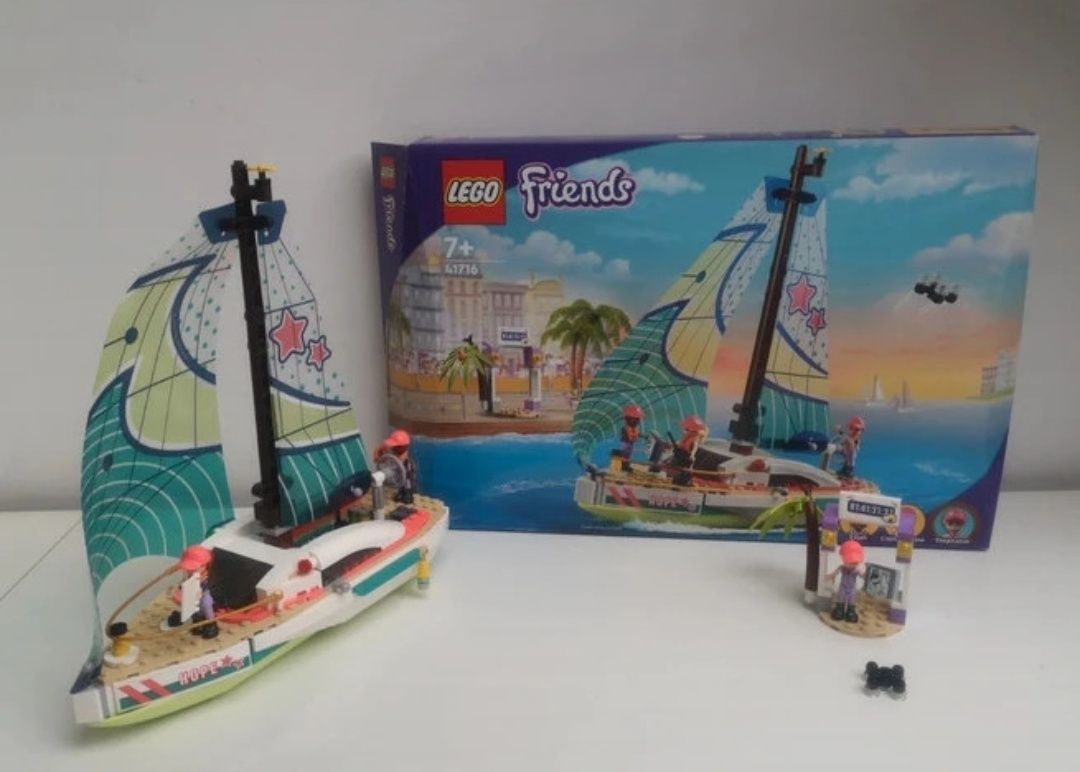 LEGO Friends 41716 Stephanie i przygoda pod żaglami, raz złożone