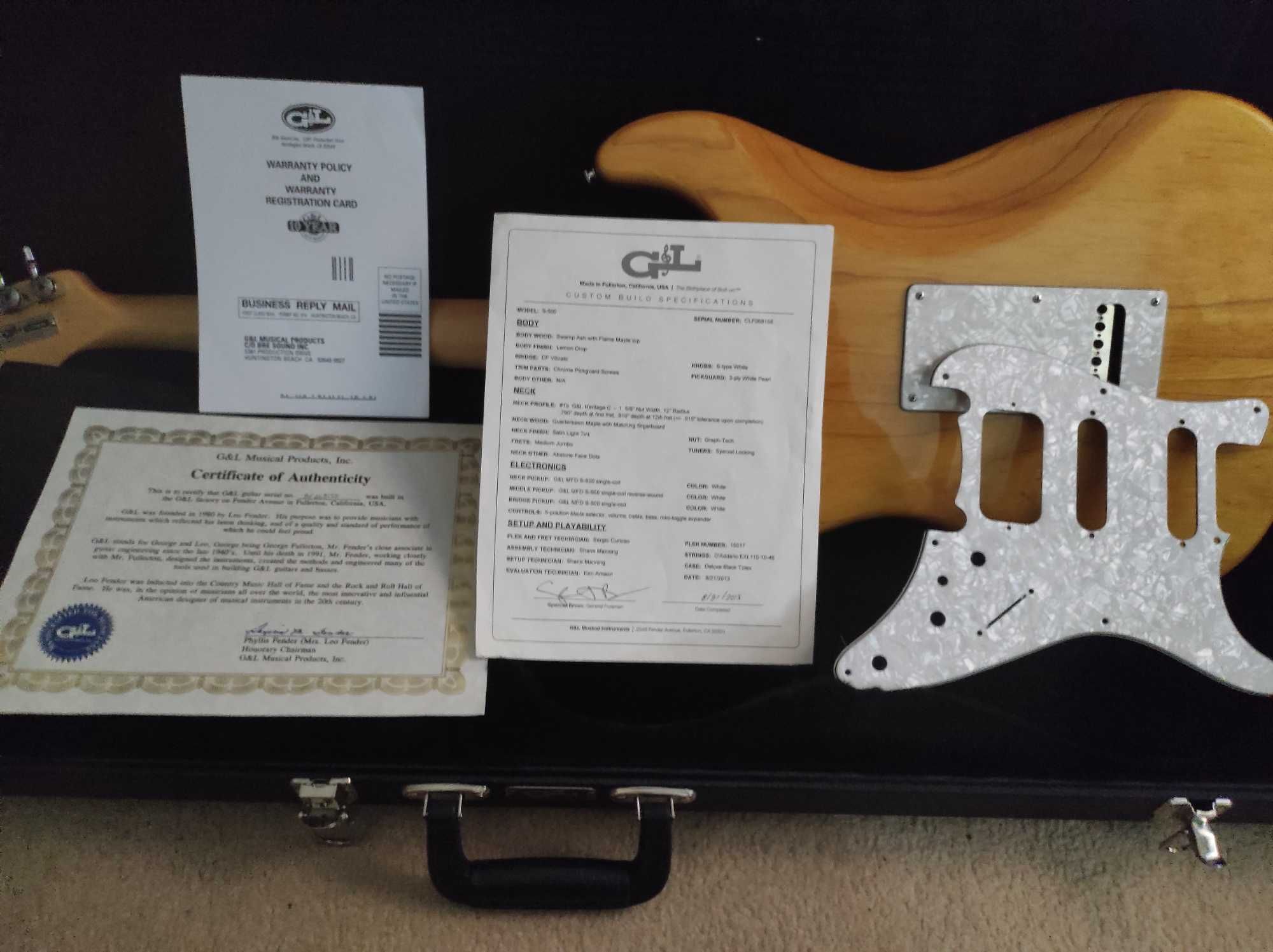 G&L S-500,Custom