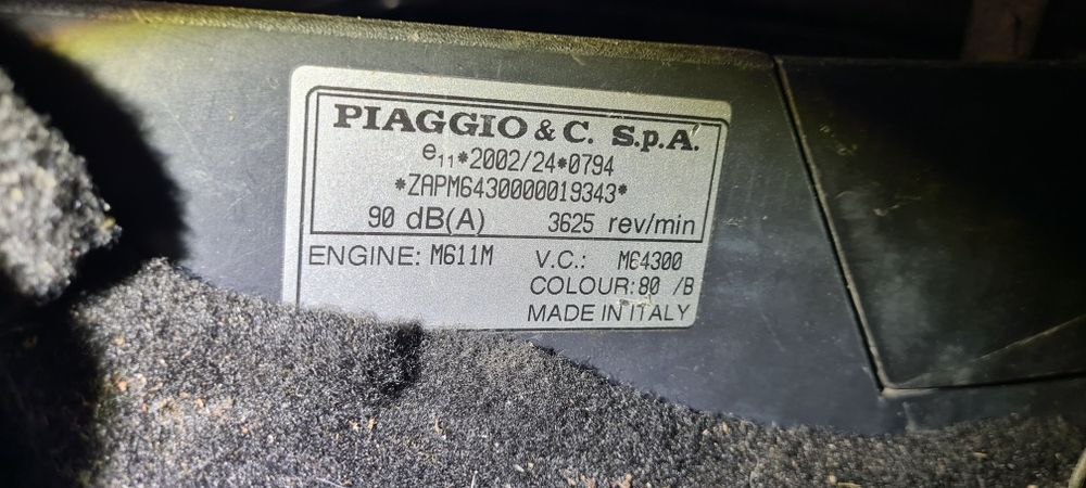 Piaggio mp3 500 części