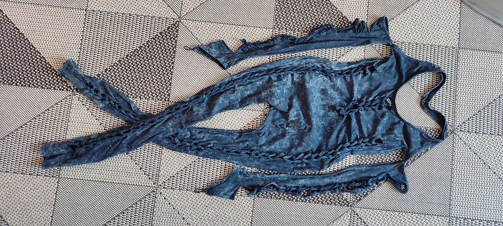 Комбінезон спортивний  для фітнесу хілс стріп  М