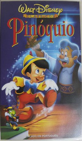 Filme VHS "Pinóquio"