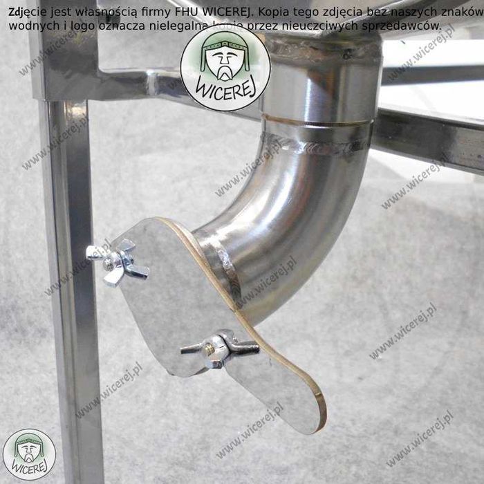 Wzmocniony Stół 1,5m do Odsklepiania Wielkopolski nierdzewny Atest PZH