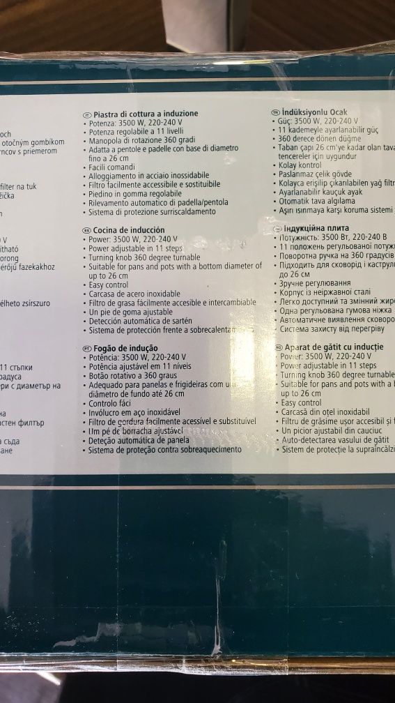 Placa de indução professional