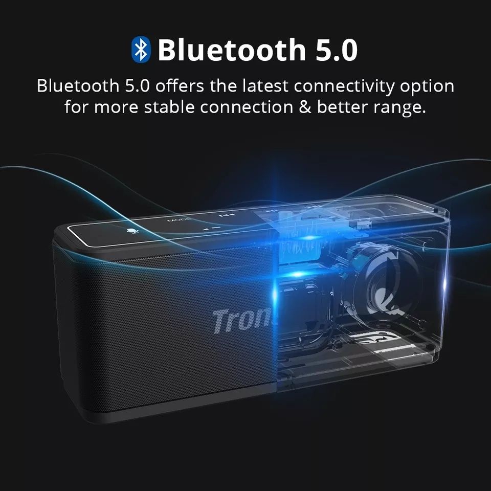 Tronsmart Mega 40Вт Bluetooth портативная колонка NFC