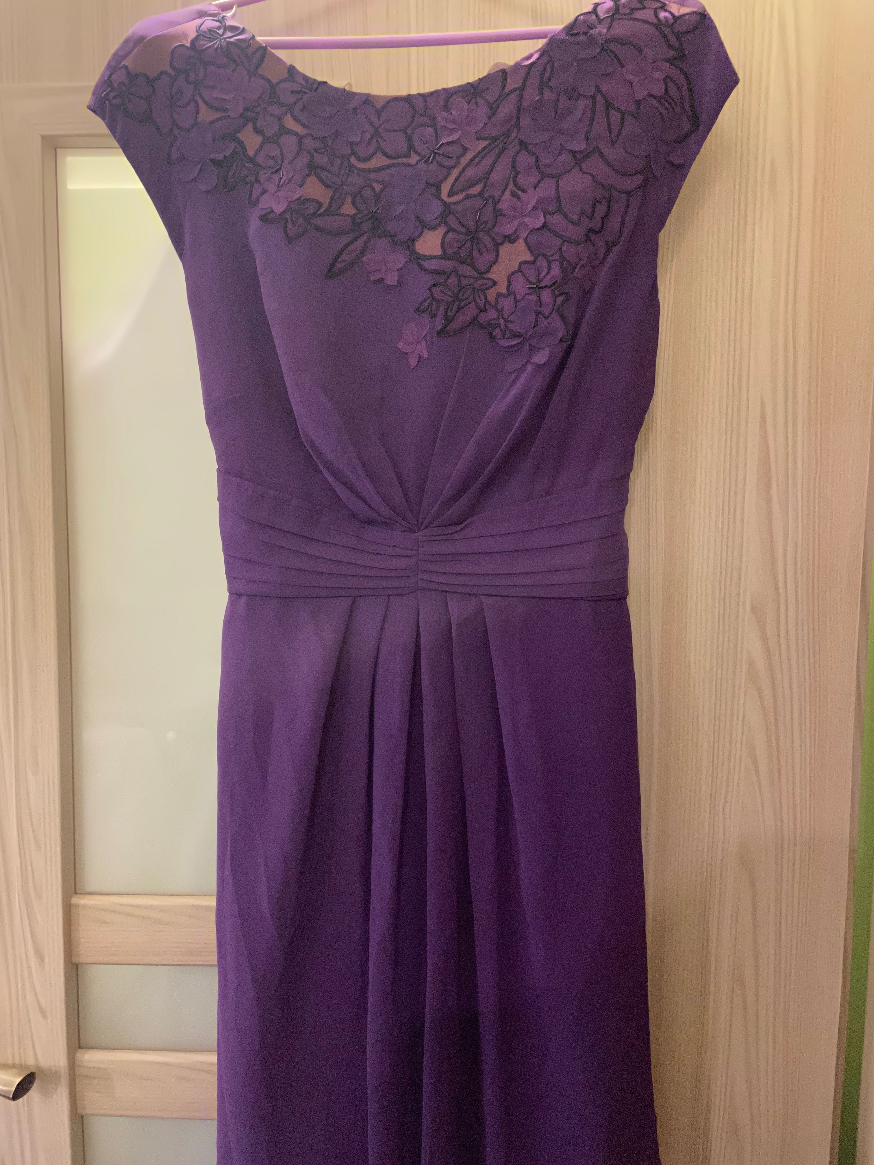 Sukienka fioletowa rozm. 12(40)