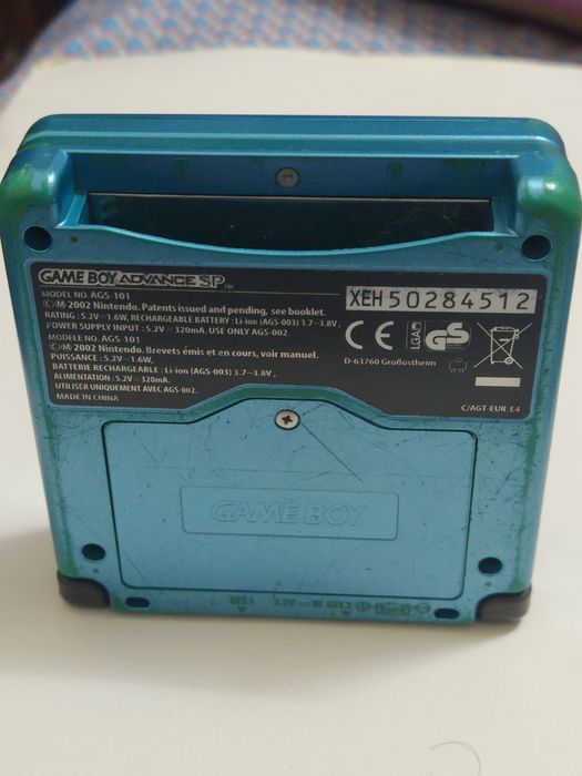 Consola Game Boy Advance SP usado
