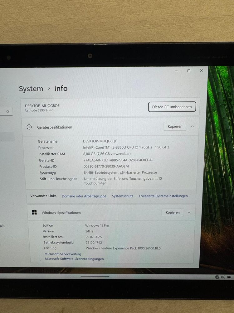 *Tablet PC Dell Latitude 5290 2in1*